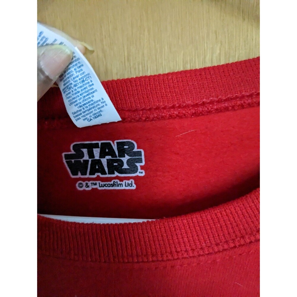 Star Wars Men's Christmas Pullover Sweater Size XL Merry Force Be With You - Picture 5 of 8